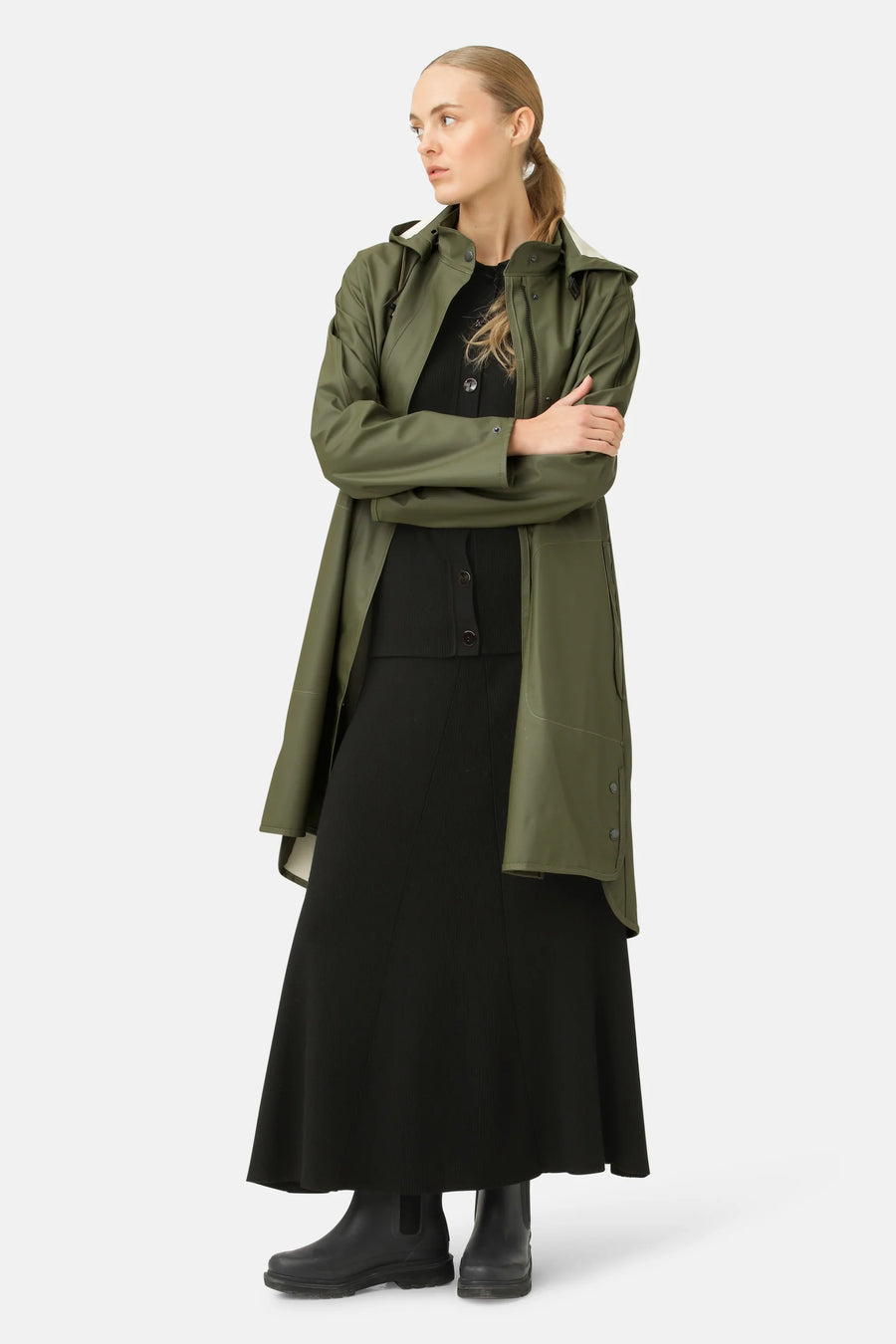 ILSE JACOBSEN - MANTEAU DE PLUIE - VERT ARMY