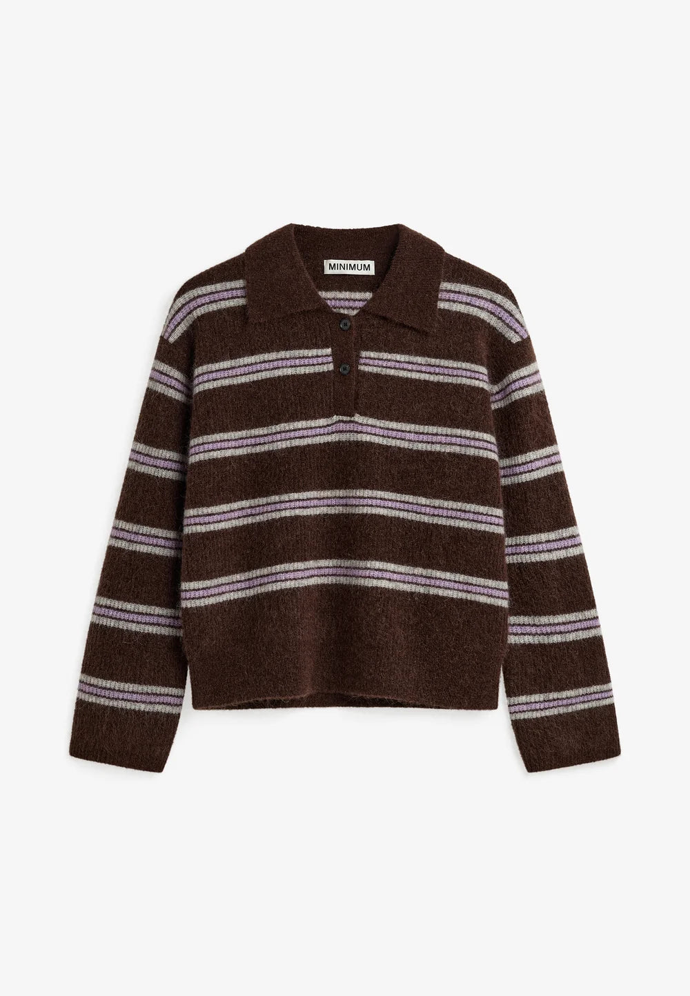 MINIMUM - POLO RANNI - CHOCOLAT - AH26