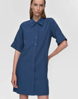 MINIMUM - REJA BLOUSE DRESS - INSIGNIA BLUE - SS26