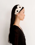A BRONZE AGE - RIVIERA HEADBAND - POLKA DOT COTTON