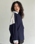 A BRONZE AGE - CHEMISE ROBBIE - MARINE/TABITHA - AH25