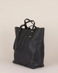 ELEVEN THIRTY - ROMY TOTE BAG - BLACK LEATHER