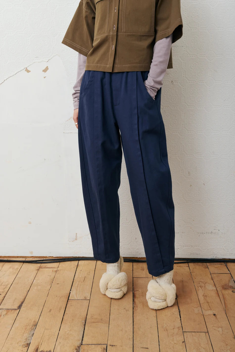 EVE GRAVEL - SAMMIE PANTS - NAVY - FW26