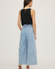 MELISSA NEPTON - PANTALON SILVESTRE - BLEU MED DENIM - PÉ25