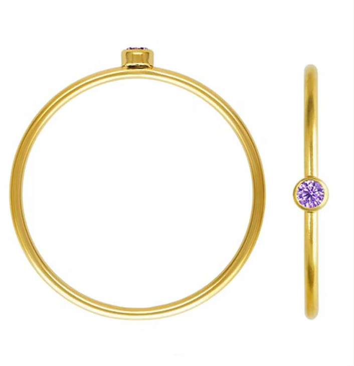 KALI &amp; SUN - BAGUE BIRTHSTONE