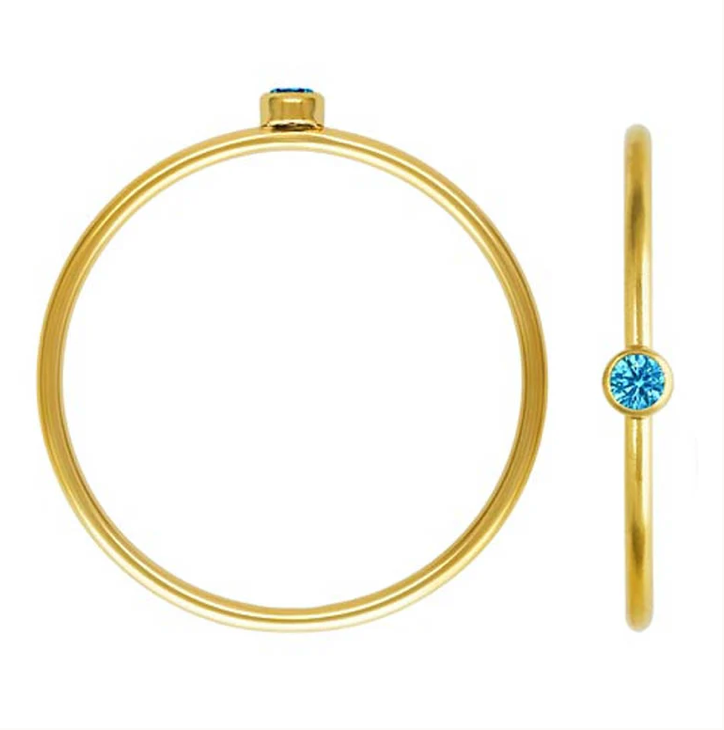 KALI &amp; SUN - BAGUE BIRTHSTONE