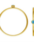 KALI & SUN - BAGUE BIRTHSTONE