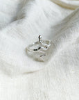HAWKLY - BAGUE MINI SERPENT - ARGENT