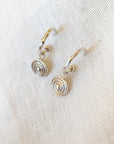 HAWKLY - SPIRAL MINI EARRINGS - SILVER