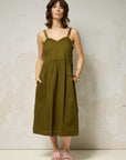 COKLUCH - THALASSA DRESS - OLIVE - SS26