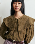 EVE GRAVEL - HAUT TUCK - KAKHI/GRIS - AH26