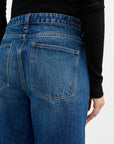 SKALL STUDIO - JEANS COURT TAYLOR - BLEU DÉLAVÉ VINTAGE - AH25