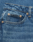 SKALL STUDIO - JEANS COURT TAYLOR - BLEU DÉLAVÉ VINTAGE - AH25