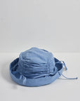 HEIRLOOM - THYM - CHAPEAU BOB FRONCÉ EN LIN