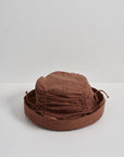 HEIRLOOM - THYM - CHAPEAU BOB FRONCÉ EN LIN