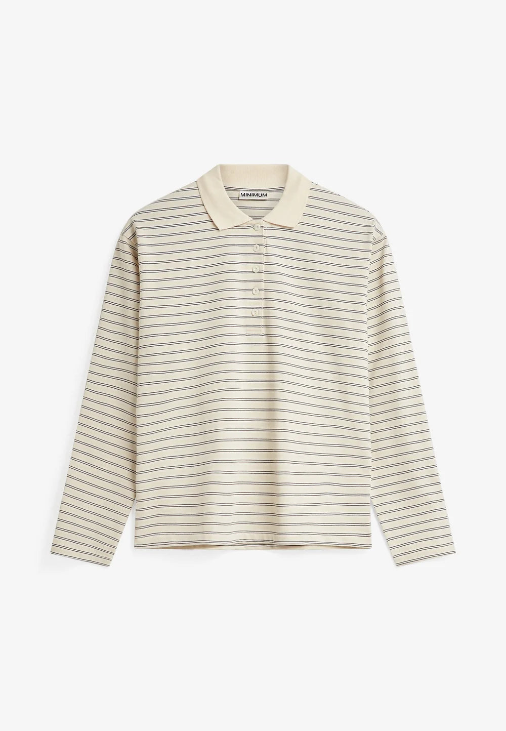 MINIMUM - CHANDAIL POLO TILDE - PUTTY - AH26
