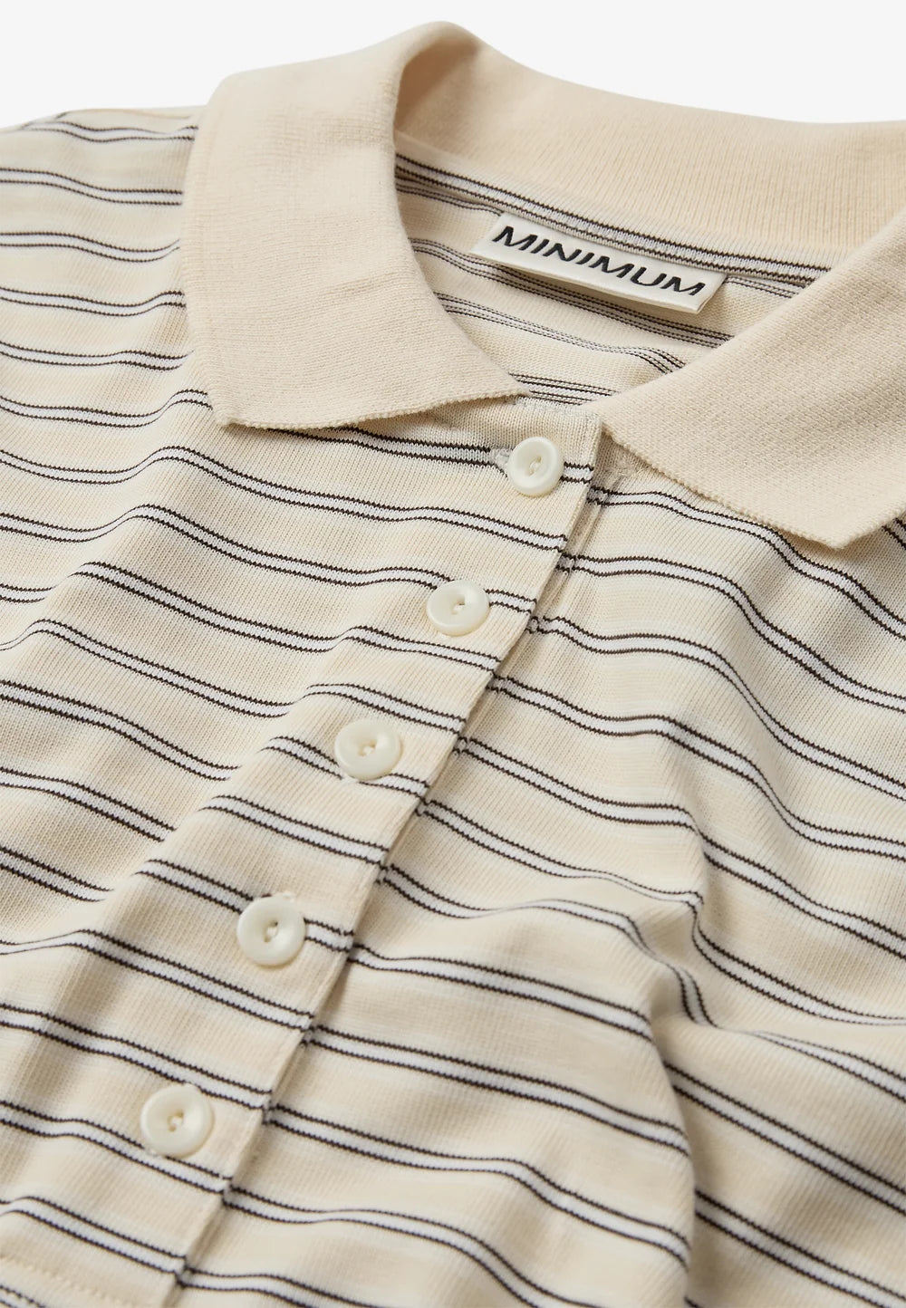 MINIMUM - CHANDAIL POLO TILDE - PUTTY - AH26