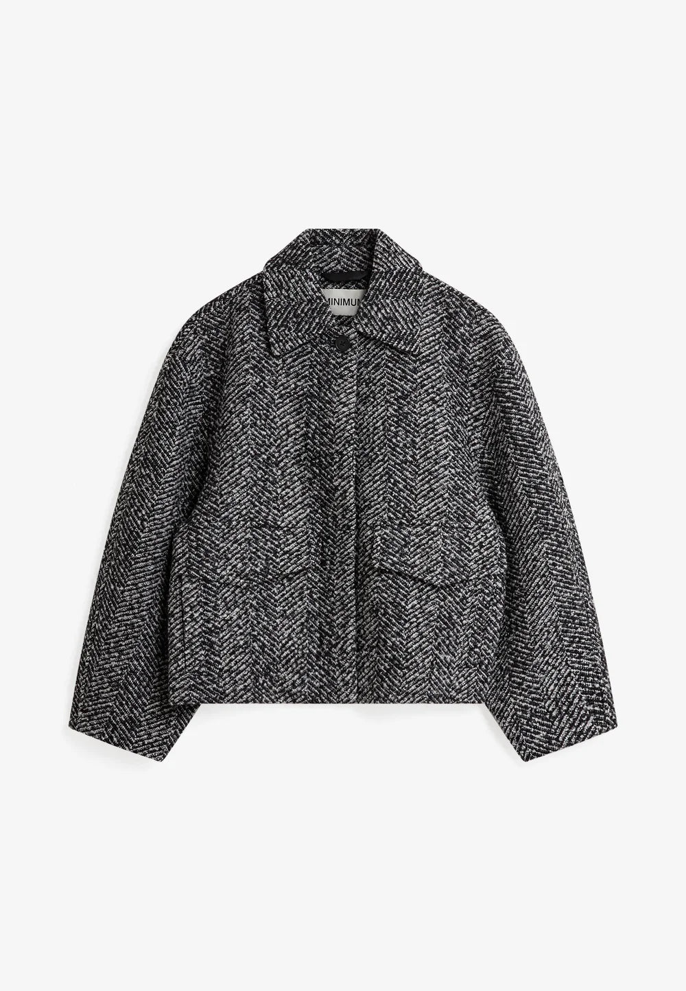 MINIMUM - MANTEAU TYRIL - NOIR - AH26