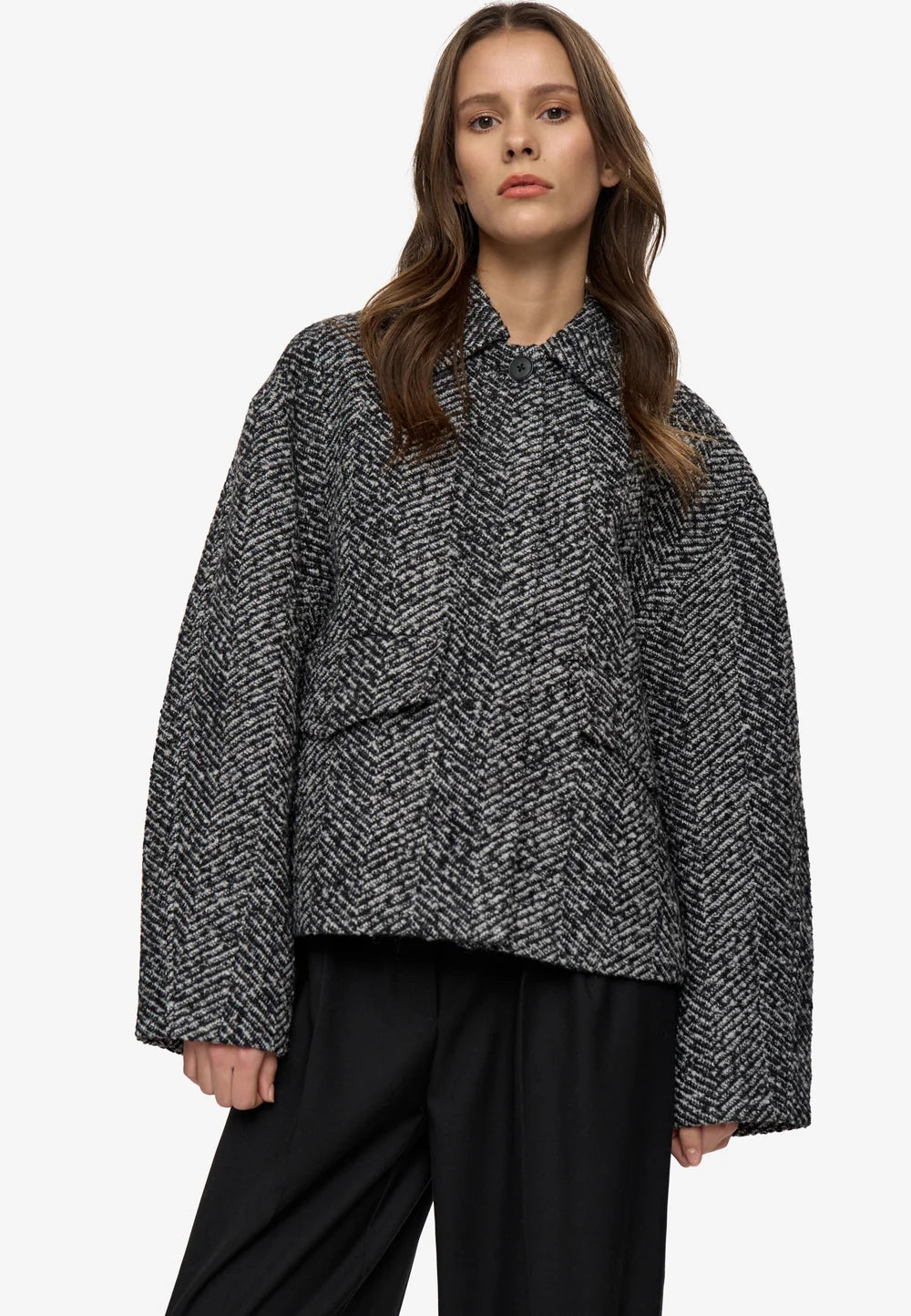 MINIMUM - MANTEAU TYRIL - NOIR - AH26