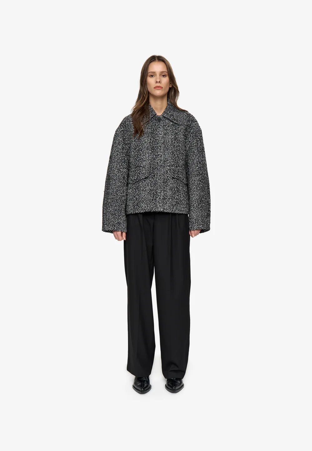 MINIMUM - MANTEAU TYRIL - NOIR - AH26