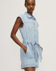 MELISSA NEPTON - ULYSSE ROMPER - FADED BLUE - SS25