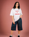 MERCEDES MORIN - T-SHIRT INTERNET - BLANC - PÉ25