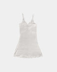 Q FOR QUINN - ROBE NUISETTE EN POINTELLE - NATUREL