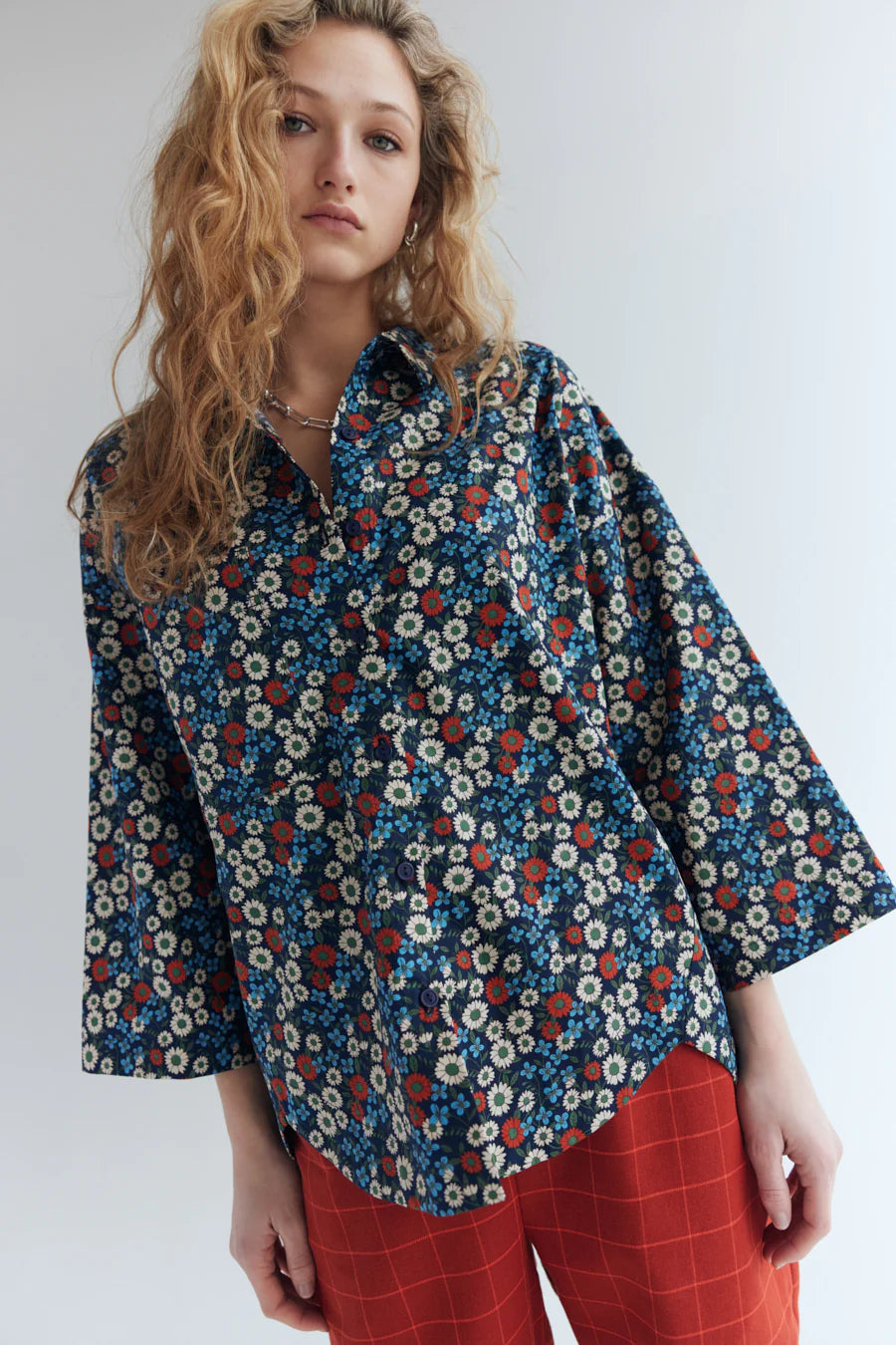 EVE GRAVEL - VICTORIA SHIRT - BLOSSOM - FW23