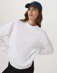 VUORI - THICK COTTON T-SHIRT - WHITE