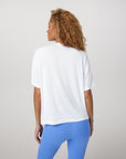 VUORI - LONG ENERGY T-SHIRT - WHITE