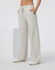 VUORI - ESSENTIAL HALO PANTS - ECRU HEATHER