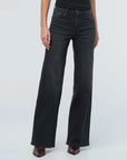 DUER - PERFORMANCE DENIM LARGE TAILLE HAUTE - NOIR DÉLAVÉ