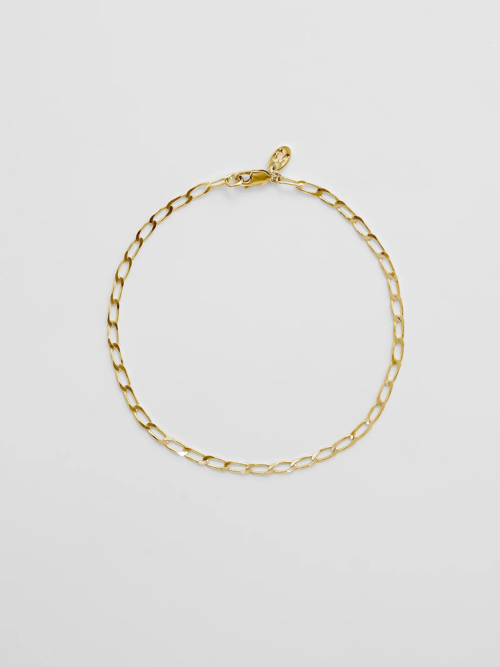 WOLF CIRCUS - SAM ANKLE CHAIN - GOLD VERMEIL