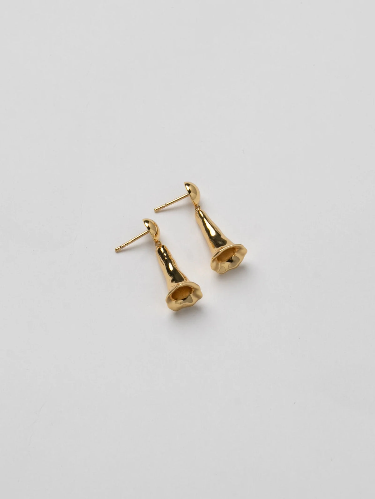 WOLF CIRCUS - BOUCLES D'OREILLES IRIS - PLAQUÉ OR