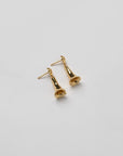 WOLF CIRCUS - BOUCLES D'OREILLES IRIS - PLAQUÉ OR