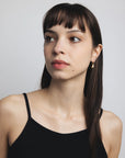 WOLF CIRCUS - BOUCLES D'OREILLES SAGE - PLAQUÉ OR