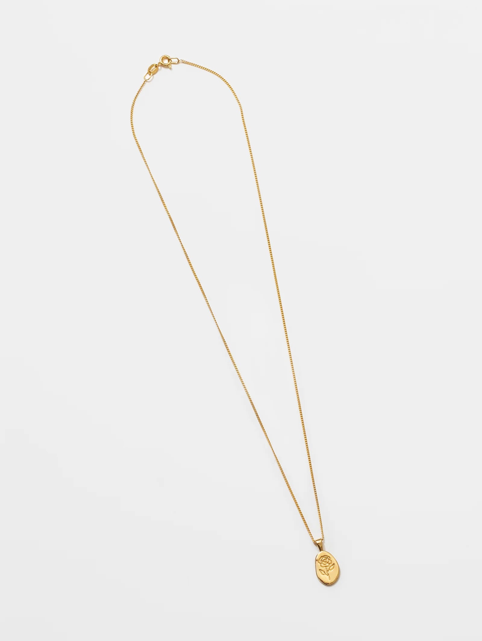 WOLF CIRCUS - ROSE NECKLACE - GOLD