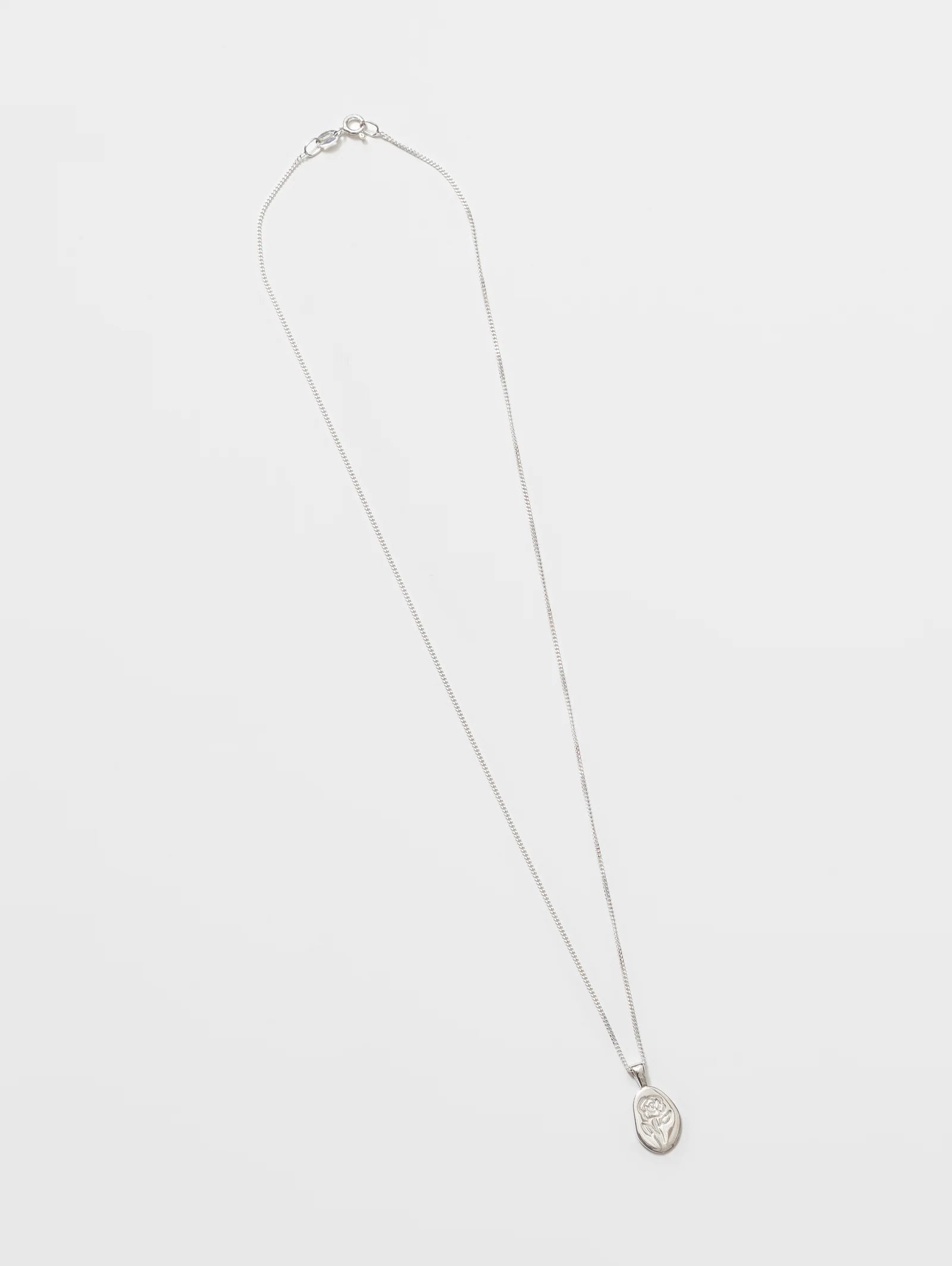 WOLF CIRCUS - ROSE NECKLACE - SILVER