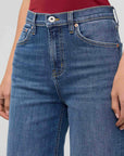 DUER - PERFORMANCE DENIM HIGH WAIST WIDE LEG CROP - SWELL - SS26