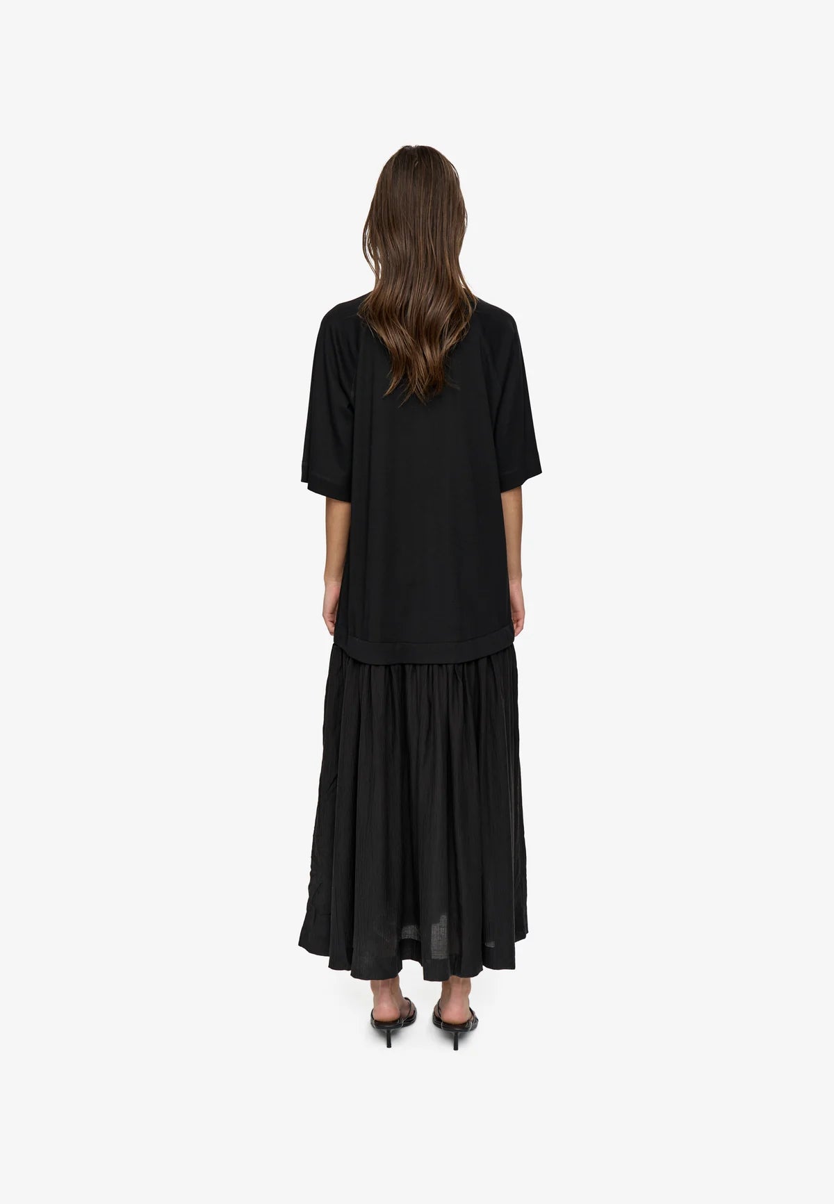 MINIMUM - ROBE LONGUE WILEY - NOIR - AH26