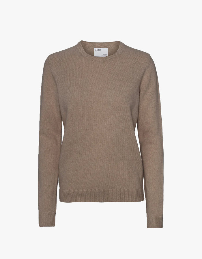 COLORFUL STANDARD - CHANDAIL CLASSIQUE MERINO - TAUPE