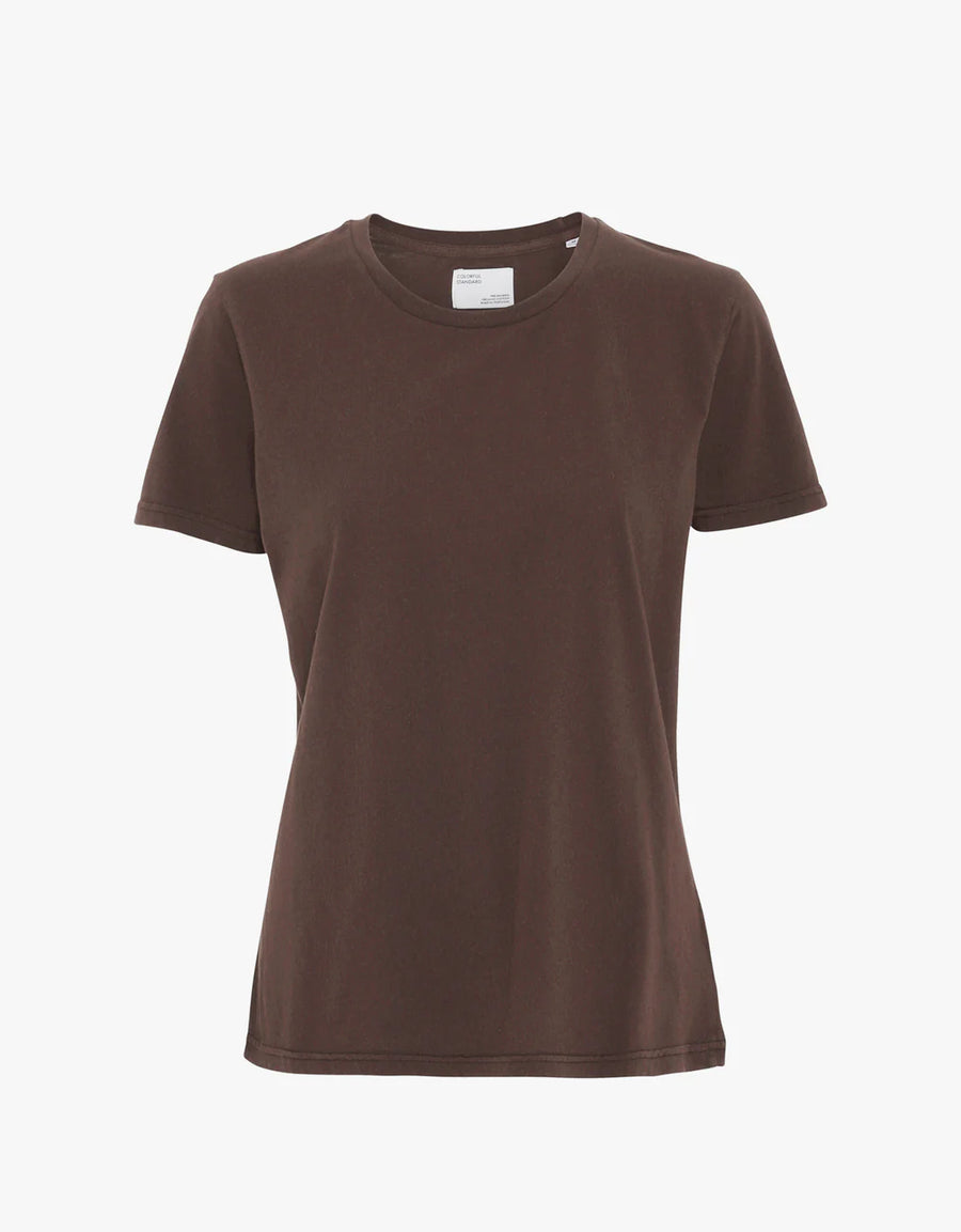 COLORFUL STANDARD - T-SHIRT - BRUN CAFÉ