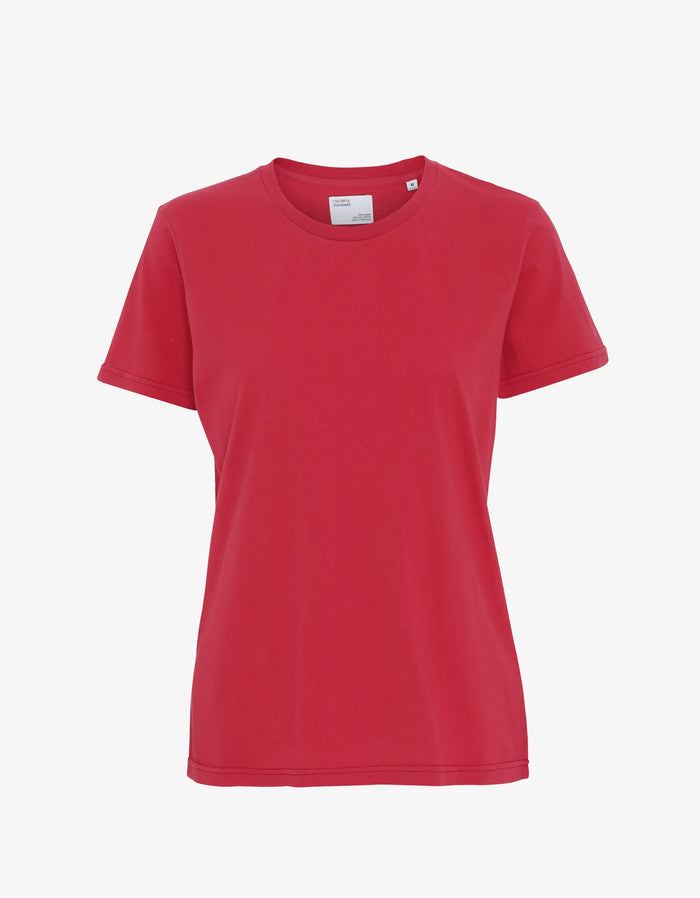 COLORFUL STANDARD - T-SHIRT - SCARLET RED