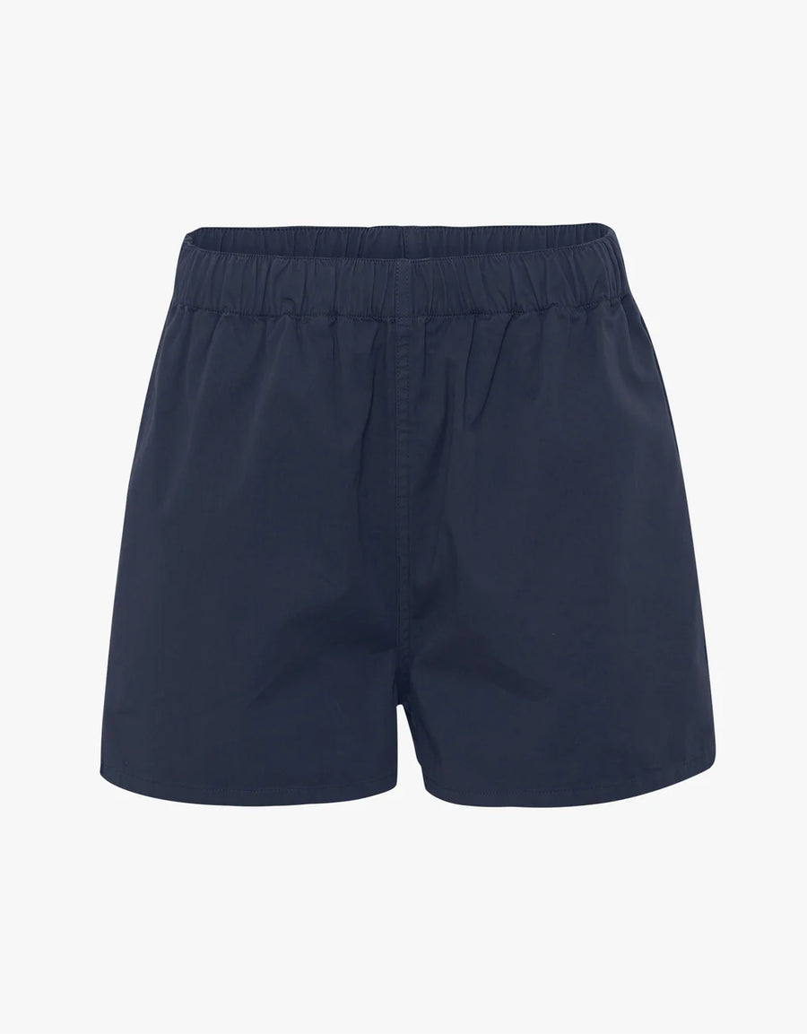 COLORFUL STANDARD - TWILL SHORTS - NAVY BLUE