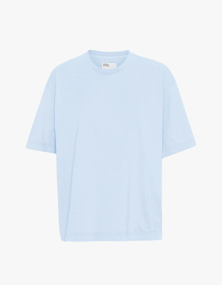 COLORFUL STANDARD - T-SHIRT SURDIMENSIONNÉ - BLEU POLAIRE