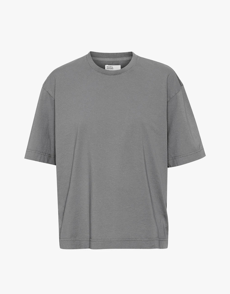 COLORFUL STANDARD - T-SHIRT SURDIMENSIONNÉ - STORM GREY