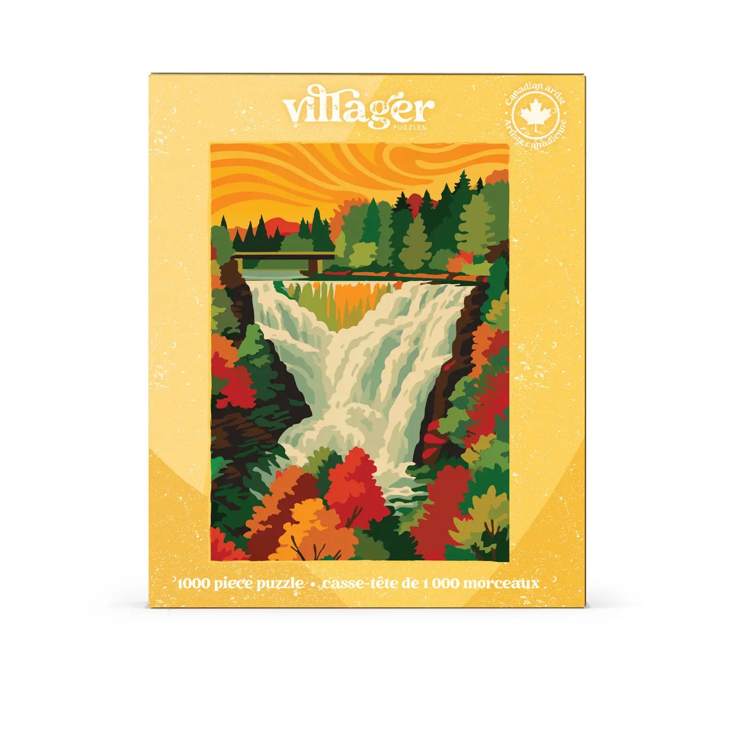 VILLAGER PUZZLES - CASCADE D'AUTOMNE - 1000 MORCEAUX
