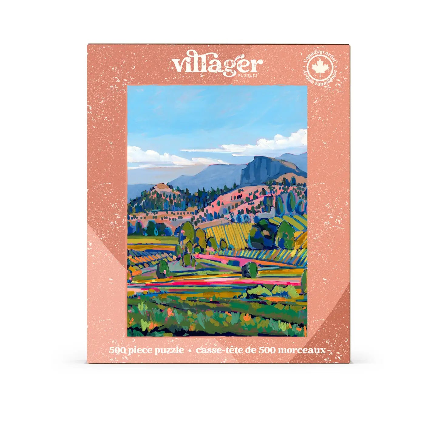 VILLAGER PUZZLES - RÉGION VITICOLE - 500 MORCEAUX