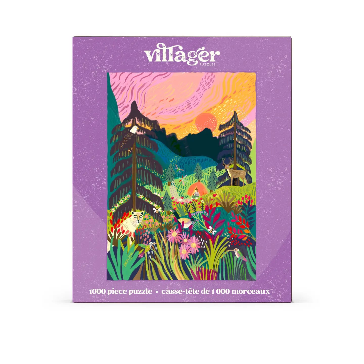 VILLAGER PUZZLES - PARC MANNING - 1000 MORCEAUX