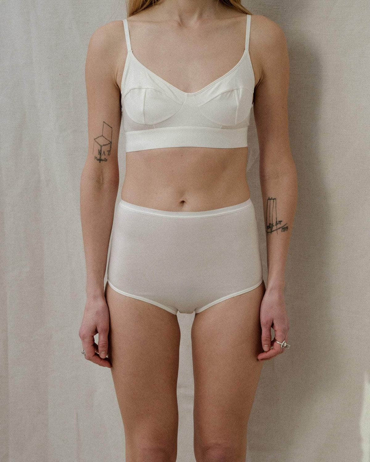 BASERANGE - CULOTTE TAILLE HAUTE - NON TEINT